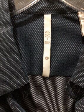 Axis Men’s Black Microdot Button-Down Shirt